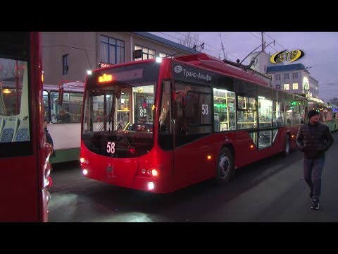 Видео: новые троллейбусы