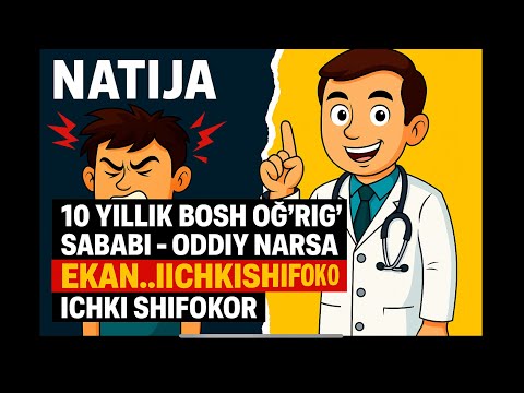 Видео: СУПЕР НАТИЖА.10 ЙИЛЛИК БОШ ОҒРИҒИ ТУЗАЛДИ… ИЧКИ ШИФОКОР..! Dk_Shermatov efirda!
