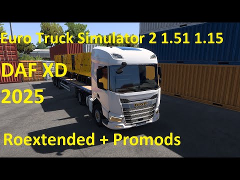 Видео: ЕТС 2 1.51 По дорогам Roextended + Promods