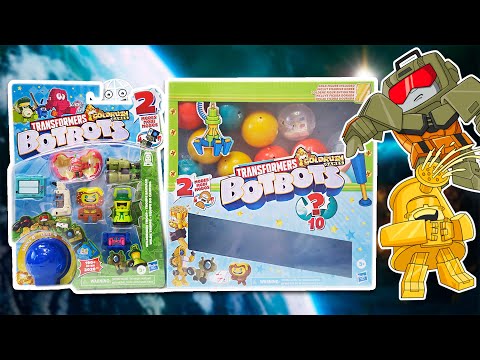 Видео: Весёлые Трансформеры БотБотс серия 4 от Hasbro! transformers botbots series 4