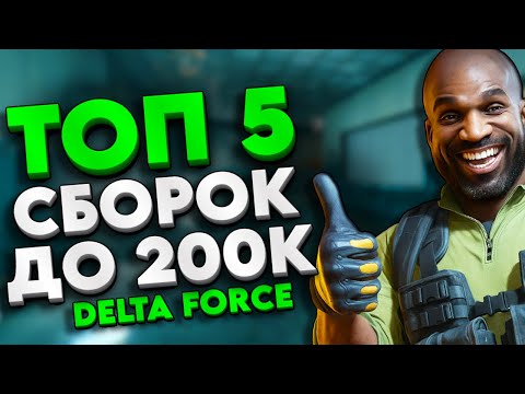 Видео: ТОП 5 БЮДЖЕТНЫХ СБОРОК В DELTA FORCE
