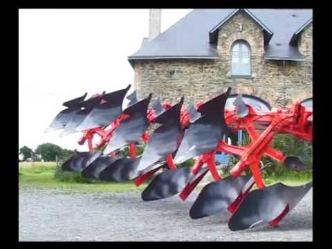 Видео: Профессиональная настройка навесного плуга Kuhn