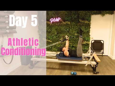 Видео: День 5 | Пилатес с реформером для спортивной подготовки | 7-дневный курс реформера
