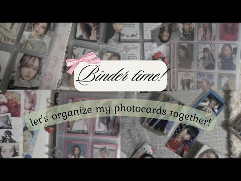 Видео: (｡˃ ᵕ ˂ )⸝♡ binder time! | организация карт aespa, ive, xdinary heroes, kep1er, njz ⭑.ᐟ