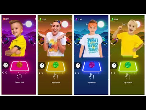Видео: Влад и Ники - Песня «Танец с гробом» 🎶 Игра «Тайлс Хоп» и «Эдм Раш» 🎮 Кто лучший?