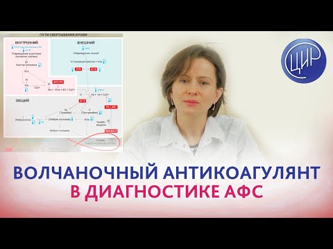 Видео: Волчаночный антикоагулянт в диагностике антифосфолипидного синдрома (АФС). Печёрина Е.Ю.