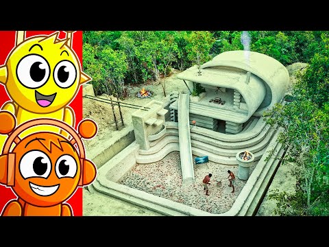 Видео: Реакция на безумную подземную роскошную виллу (PRIMITIVE)