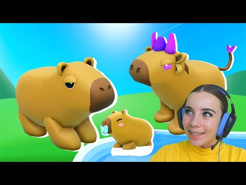 Видео: МЫ СЕМЬЯ КАПИБАРОВ в ROBLOX!
