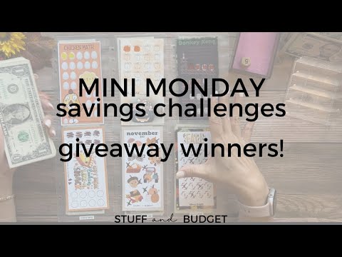 Видео: Мини-понедельник: конкурс экономии | Победитель(и) розыгрыша 😉
