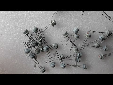 Видео: Скрытое золото в транзисторах 2Т603А.