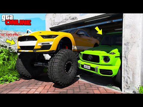 Видео: БИТВА АВТОУГОНЩИКОВ В ГТА 5 ОНЛАЙН! НАШЕЛ И УГНАЛ ЧИТ МОНСТР ТРАК! БИТВА ВОРОВ ГТА 5!