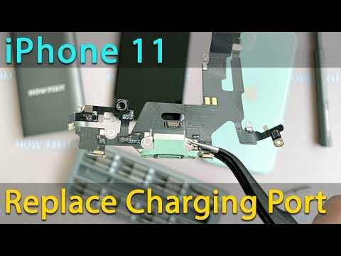 Видео: Замена порта зарядки iPhone 11