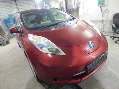 Видео: Как снять бампера и оптику nissan leaf