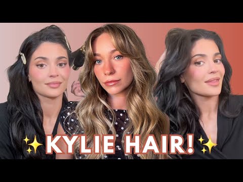 Видео: Волосы Кайли Дженнер! Урок по укладке с Dyson и ghd