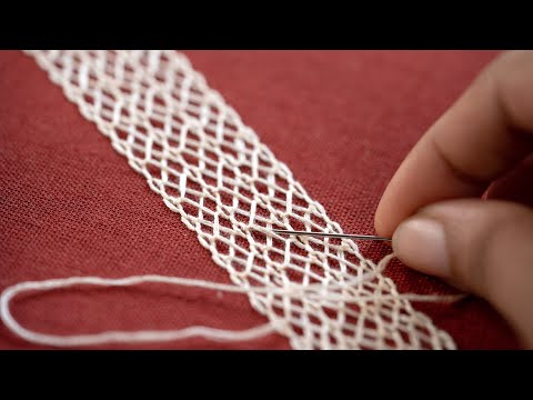 Видео: Уникальный и фактурный дизайн вышивки