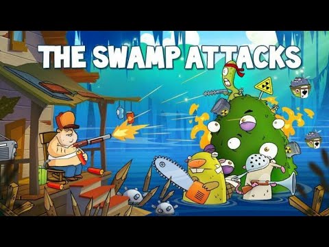 Видео: Swamp Attack прохождение. Эпизод 1.| Прохождение от Aza!!!