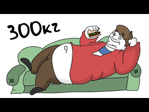 Видео: История моего ОЖИРЕНИЯ (Анимация)