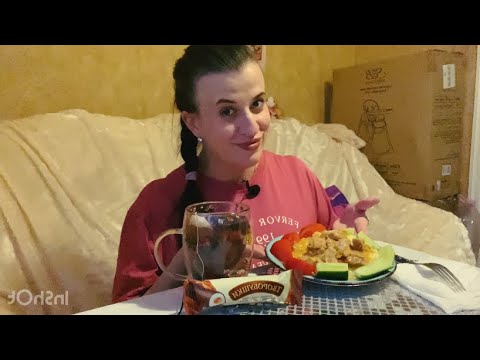 Видео: МУКБАНГ ДОМАШНИЙ ГУЛЯШ ПО-ВЕНГЕРСКИ/ НЕЖНОЕ ПЮРЕ/ ОВОЩИ #asmr #mukbang #food #eating #breakfast 