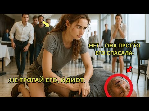 Видео: Она была не на службе — пока один из «морских котиков» не рухнул за столиком номер 6, и она приняла