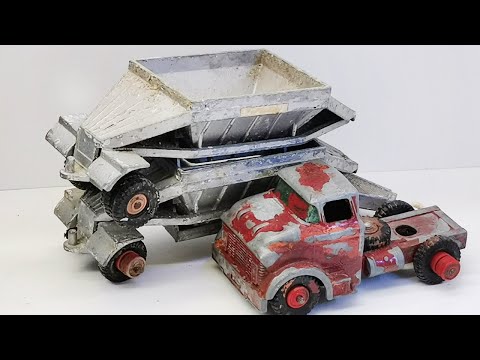 Видео: Matchbox обновление Fruehauf Hopper No. M-4 Major Pack. Литая модель