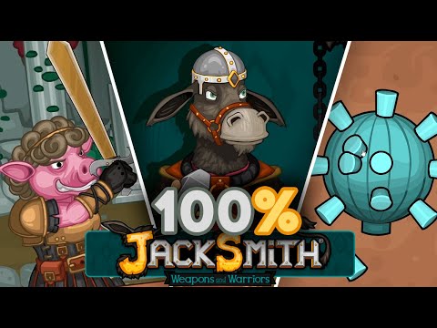 Видео: Я ПРОШЕЛ ремейк Jacksmith на 100% // JackSmith: Weapons and Warriors