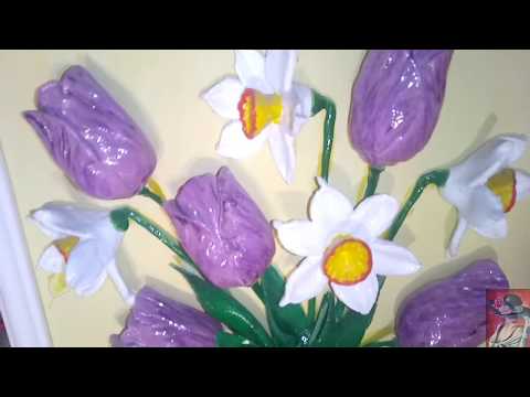 Видео: Отличная масса для лепки. Масса для лепки НА ШПАТЛЕВКЕ.