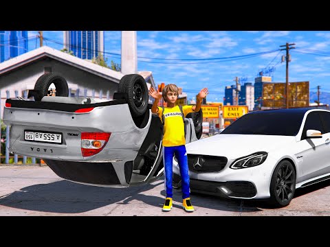 Видео: ОПЕРСКАЯ ЕЗДА В GTA 5 - ПЕРЕВЕРНУЛСЯ НА ОПЕРСКОЙ ПРИОРЕ! УГНАЛ МАШИНУ У ОФФНИКОВ! 🌊ВОТЕР