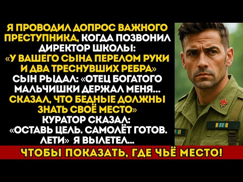 Видео: Я был на допросе, когда позвонил директор школы моего сына. Куратор дал мне служебный самолёт...