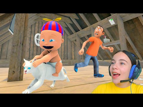 Видео: РЕБЕНОК в Жёлтом НАШЁЛ КОТЁНКА Who's Your Daddy