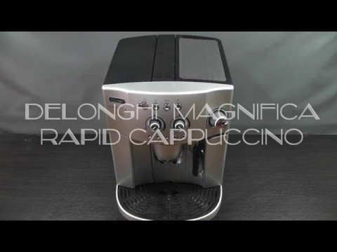 Видео: Кофемашина Delonghi Magnifica Rapid Cappuccino, видео обзор и инструкция.