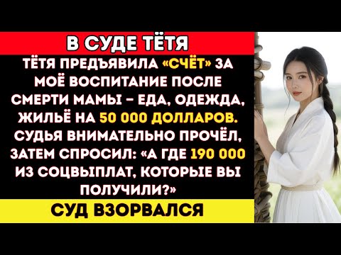 Видео: Моя тётя заявила, что я должен ей $50K — ответ судьи лишил её дара речи