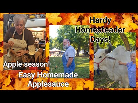 Видео: Самый простой способ законсервировать яблочное пюре! Дни фермеров Hardy