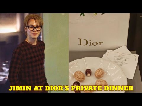 Видео: Потрясающее появление Пак Чимина на эксклюзивном ужине Dior | Неделя моды в Париже