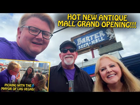 Видео: БАРТЕР! ТОРЖЕСТВЕННОЕ ОТКРЫТИЕ НОВОГО АНТИКВАРНОГО МАГАЗИНА В ВЕГАСЕ! Присоединяйтесь к путешеств...