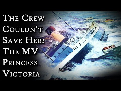 Видео: Экипаж не смог её спасти: MV Princess Victoria | Захватывающий ужас