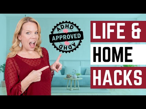 Видео: 21 домашний лайфхак для людей с СДВГ, которые изменят вашу жизнь