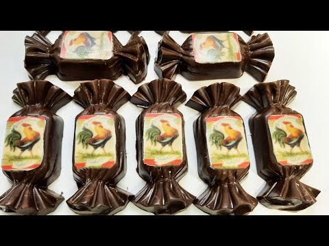 Видео: Шоколадные конфеты 🐓ПЕТУШОК | Рецепт | Конфеты ручной работы