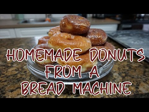 Видео: Приготовление пончиков в хлебопечке