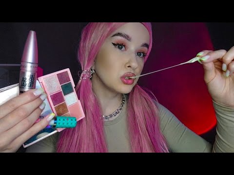 Видео: 💄ASMR Toxic Girl. Makeup. ТОКСИК Одноклассница делает МАКИЯЖ тебе. Fast & Agressive