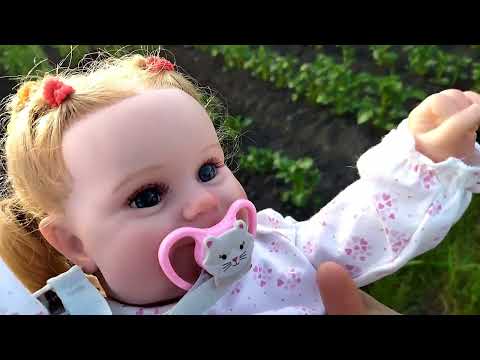 Видео: влог с реборном. едем к бабушке в деревню.