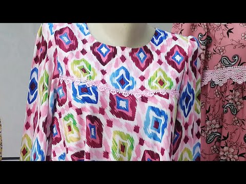 Видео: Кокеткали кулёш куйлак бичиб тикамиз Шьём платье кокеткь 48size. Sewing a coquette dress