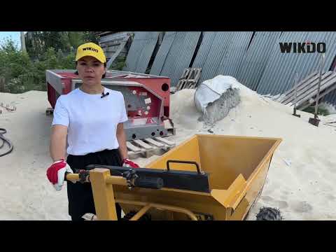 Видео: Забудьте о тяжелом труде: Мототележка WIKDO – решение для вашего дела!