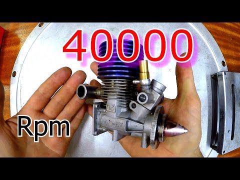 Видео: ДВС 40000 об/мин KYOSHO GX-21 - это нереально