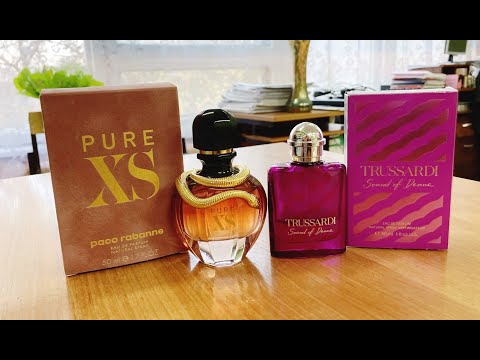 Видео: Любимые ароматы моей дочки. Paco Rabanne Pure XS и Trussardi Sound of Donna.