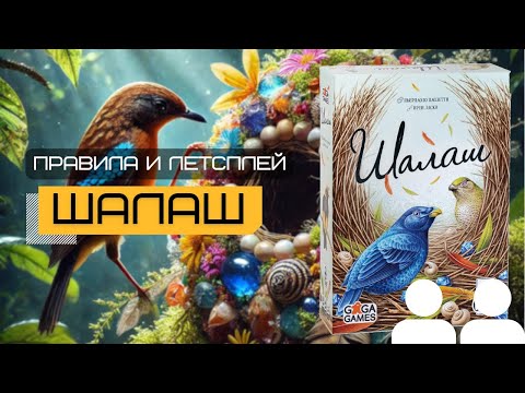Видео: ДУЭЛЬКА-ГОЛОВОЛОМКА 🧩 ШАЛАШ (BOWER) – правила и летсплей настольной игры