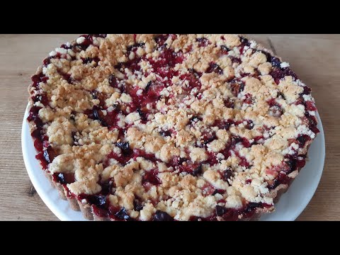 Видео: Сливовый штрейзельный пирог✧ Немецкая кухня