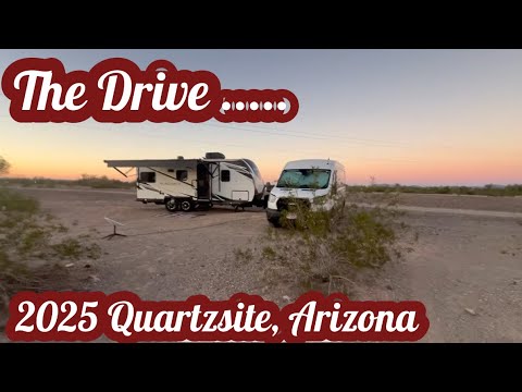 Видео: Драйв........ 2025 Кварцсайт, Аризона
