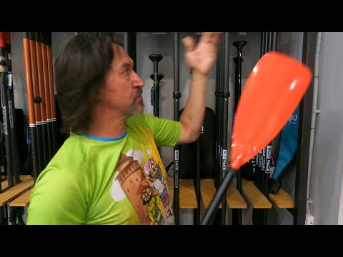 Видео: Новичкам о SUP веслах