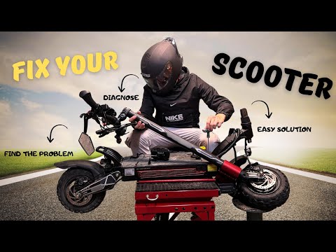 Видео: КАК ДА ПОПРАВИШ ТРОТИНЕТКАТА СИ - ЗА НАЧИНАЕЩИ | HOW TO FIX YOUR ELECTRIC SCOOTER - FOR BEGINNERS