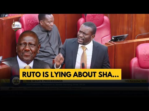 Видео: Драма в Сенате! Сифуна разоблачает большую ложь Руто в прямом эфире на камеру!